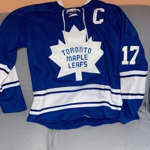 Vintage Wendel Clark Toronto Maple Leafs Blue Hockey Jersey
